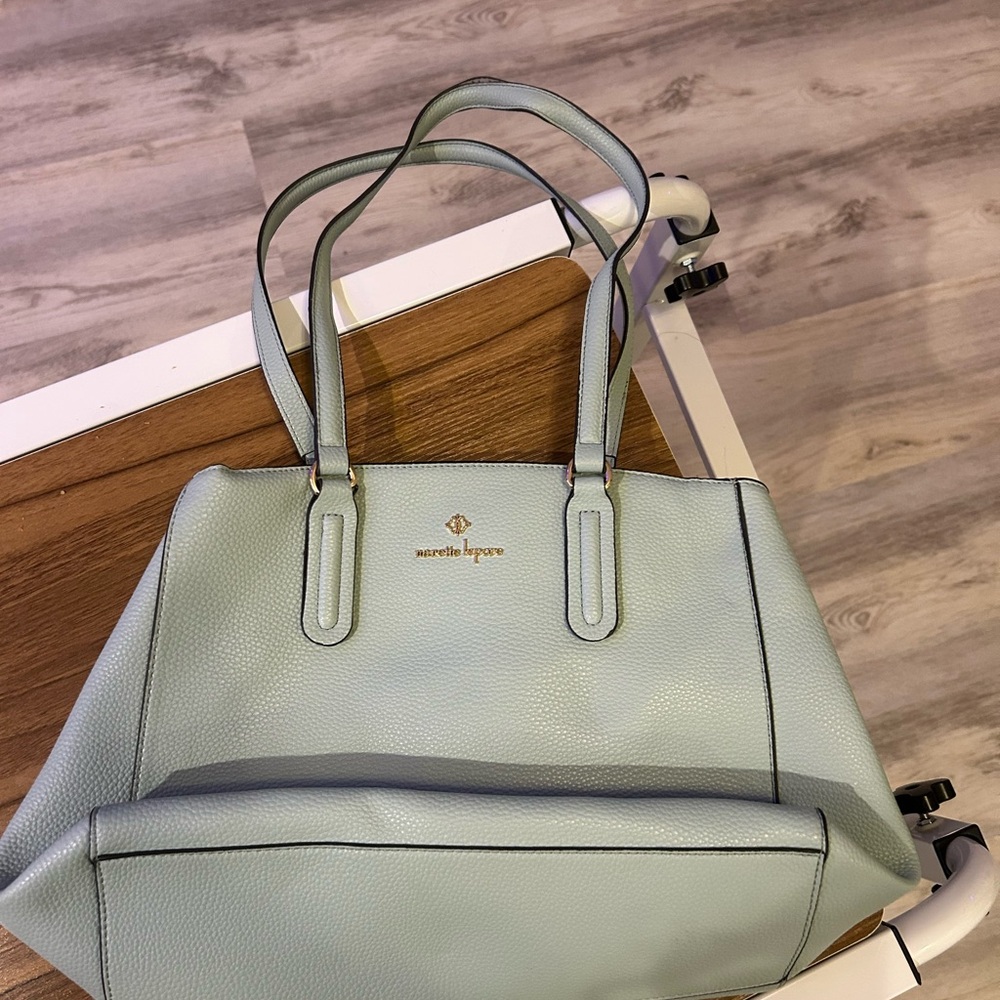 Light Blue Tote Bag
